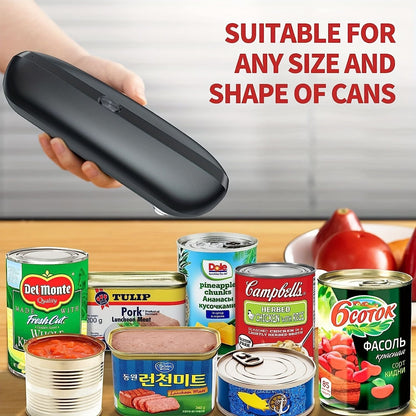 Electric Can Opener, Labor-Saving Kitchen Tool Creative Canning Knife Automatic Cap Screwer Bottle Opener Multifunctional Cap Opener - Renee Lane Company