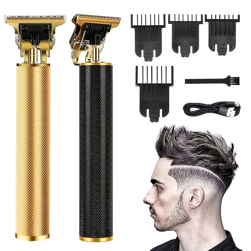 Electric Hair Clipper Cordless Hair Trimmer Set For Hair Cutting; Professional Trimmer USB Rechargeable - Renee Lane Company