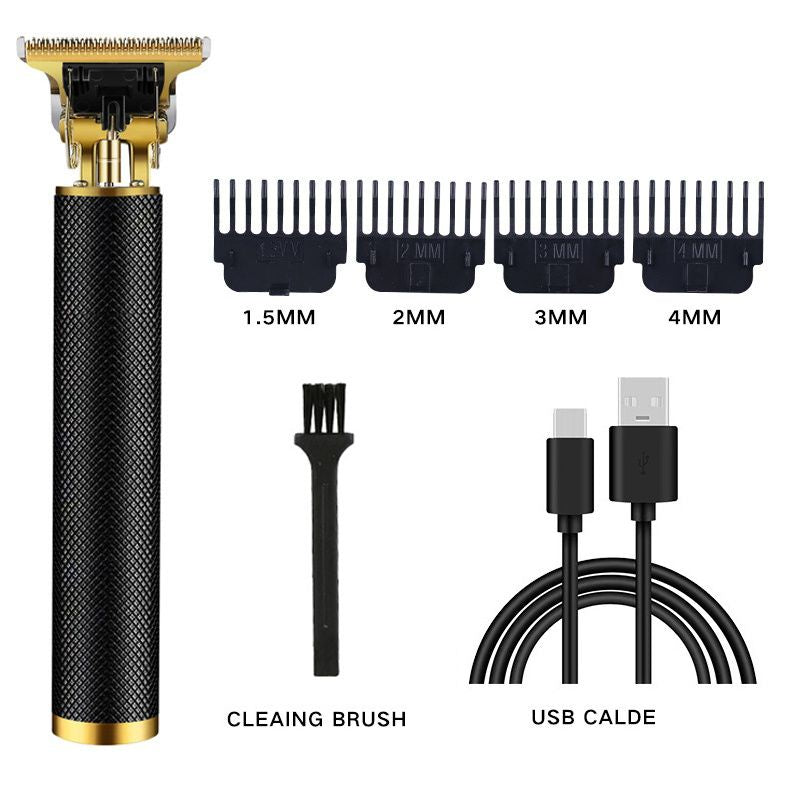 Electric Hair Clipper Cordless Hair Trimmer Set For Hair Cutting; Professional Trimmer USB Rechargeable - Renee Lane Company