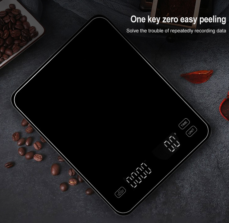Electronic balance scale.  Commercial electronic scale 3000g, coffee timing scale - Renee Lane Company