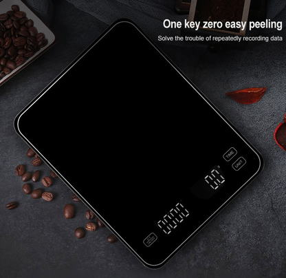 Electronic balance scale.  Commercial electronic scale 3000g, coffee timing scale - Renee Lane Company