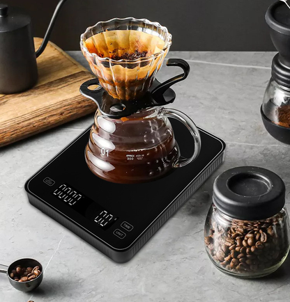 Electronic balance scale.  Commercial electronic scale 3000g, coffee timing scale - Renee Lane Company