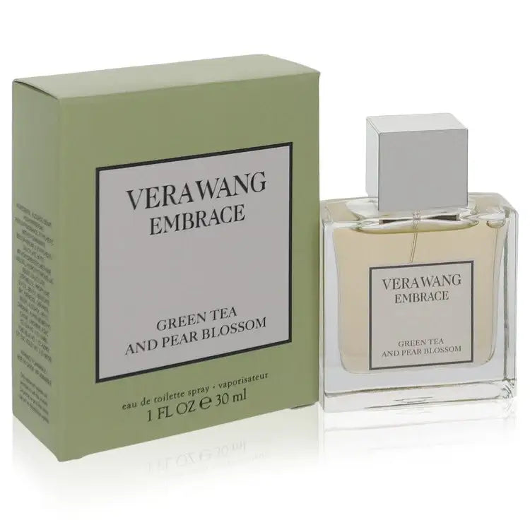 Embrace Green Tea And Pear Blossom By Vera Wang Perfume for Women - Renee Lane Company