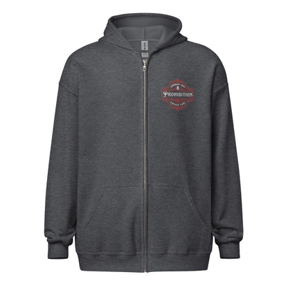 Embroidered Heavy Blend Zip Hoodie - Renee Lane Company
