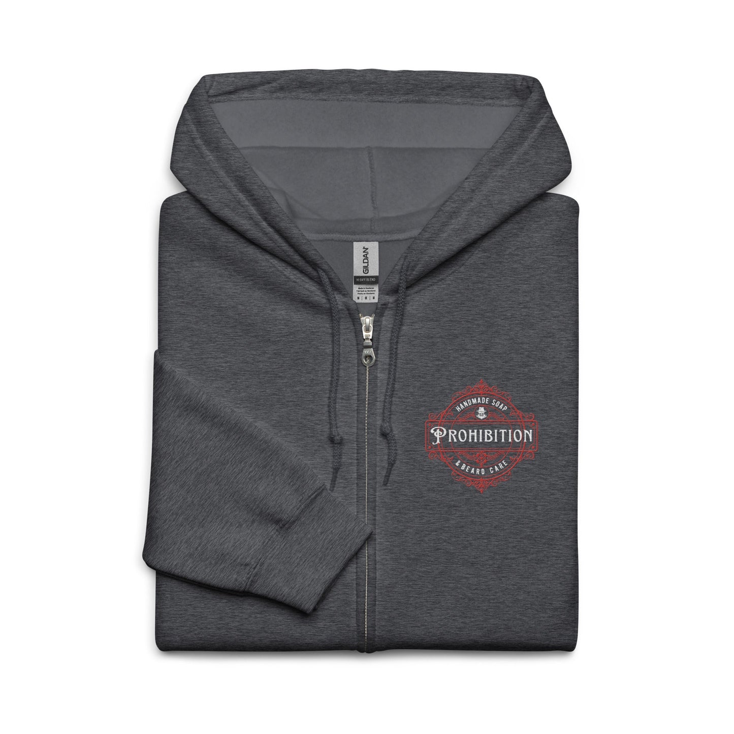Embroidered Heavy Blend Zip Hoodie - Renee Lane Company
