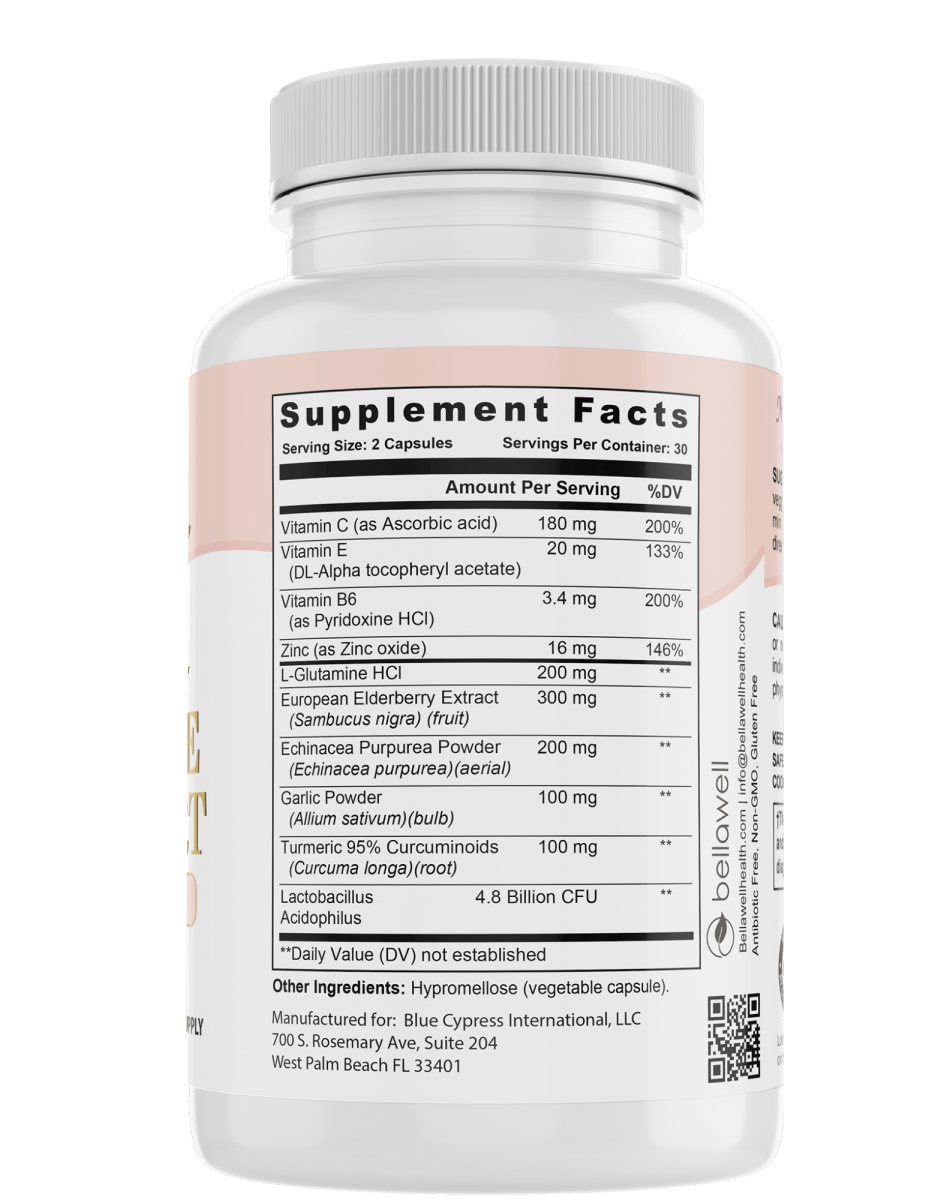 Emergency Immune Support – Daily Wellness with Probiotics by Bellawell - Renee Lane Company