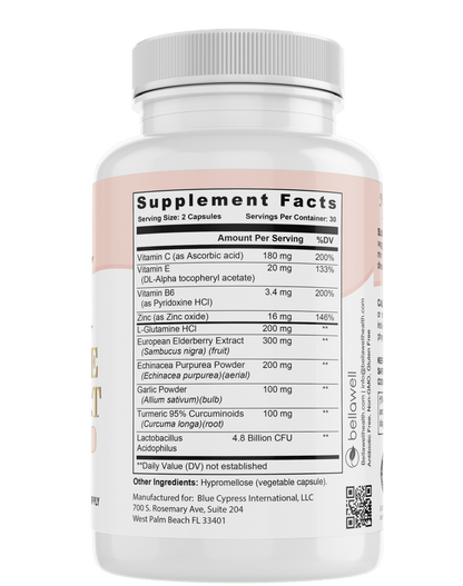 Emergency Immune Support – Daily Wellness with Probiotics by Bellawell - Renee Lane Company