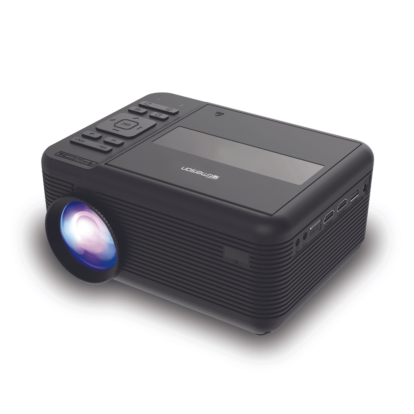 Emerson 150" Home Theater LCD Projector Combo with Built-In DVD Player - Renee Lane Company
