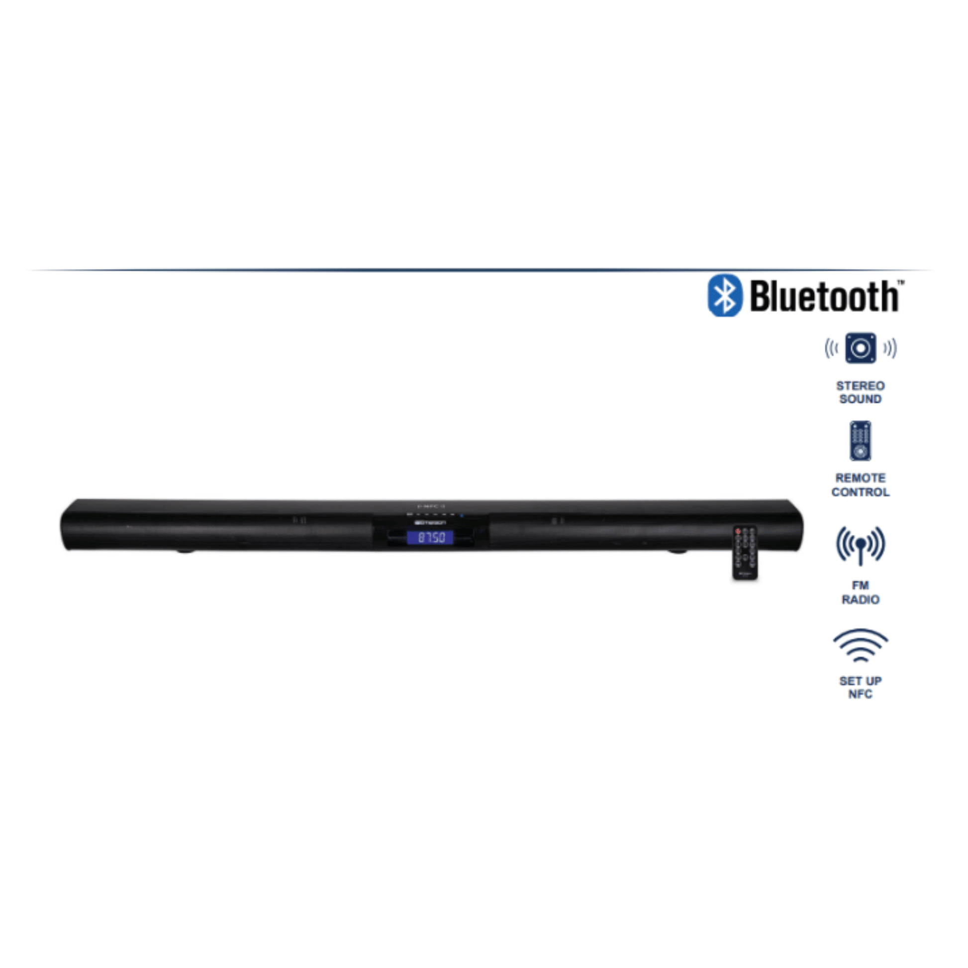 Emerson 42" Bluetooth Soundbar with Digital FM Radio and Remote Control - Renee Lane Company