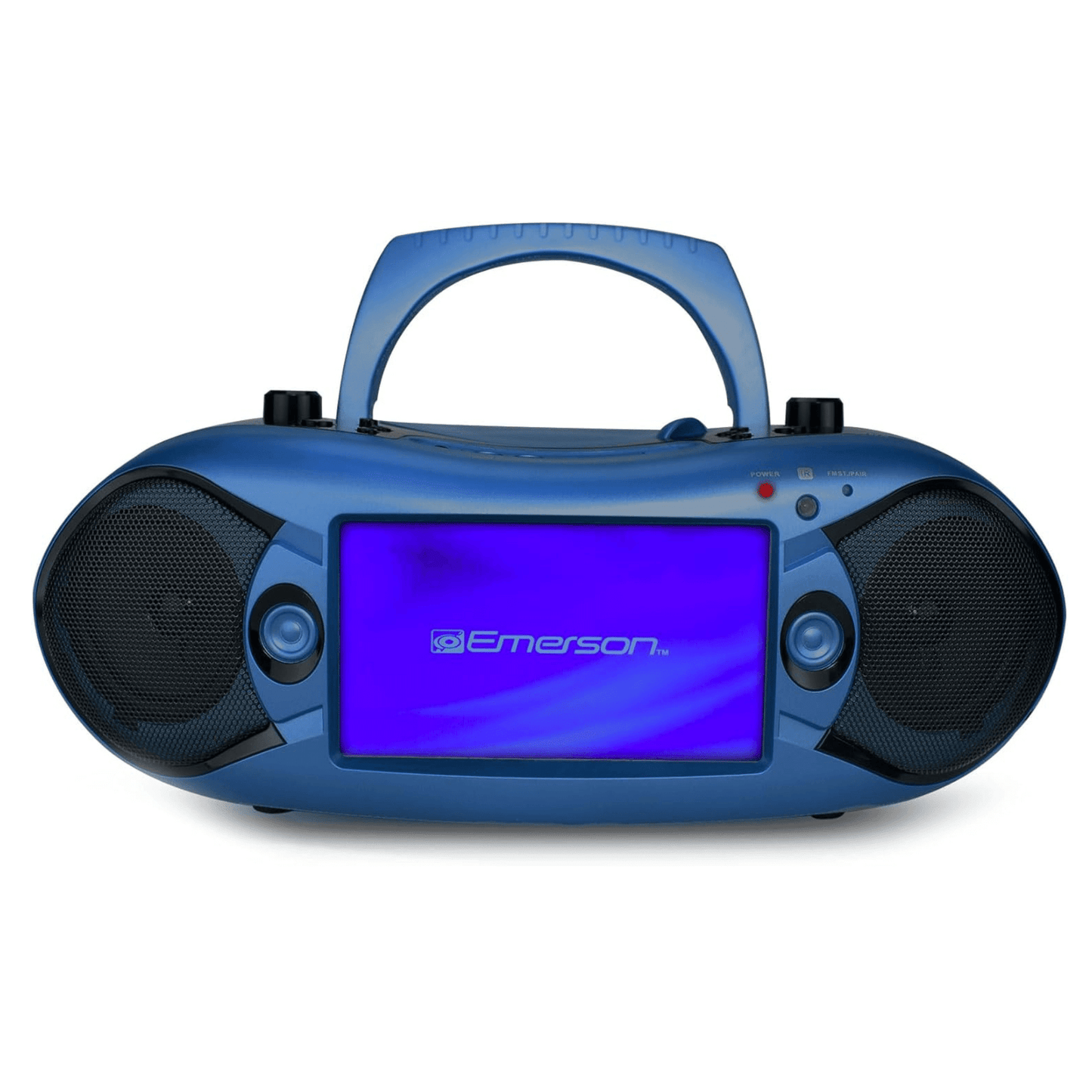 Emerson 7" Bluetooth DVD Boombox with AMFM Radio & Stereo Speakers - Renee Lane Company