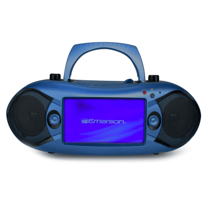 Emerson 7" Bluetooth DVD Boombox with AMFM Radio & Stereo Speakers - Renee Lane Company