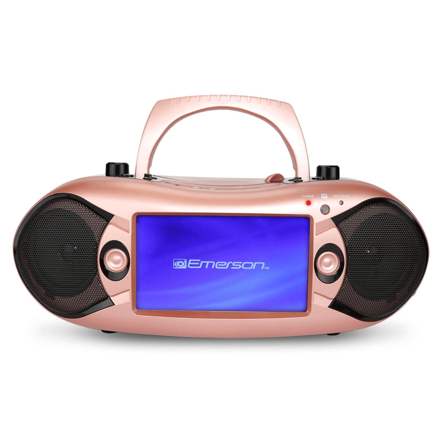 Emerson 7" Bluetooth DVD Boombox with AMFM Radio & Stereo Speakers - Renee Lane Company