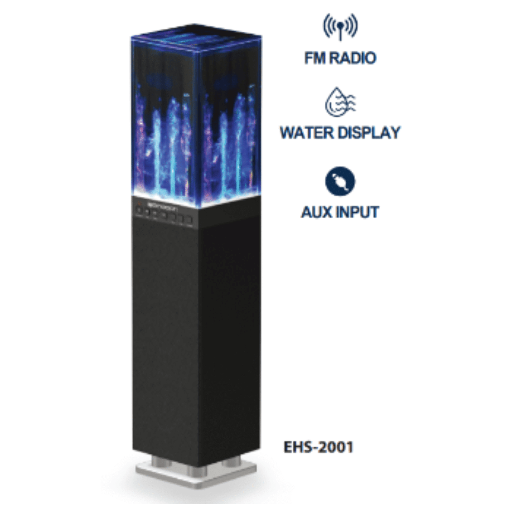 Emerson Dancing Water Light Tower Bluetooth Speaker System - Renee Lane Company