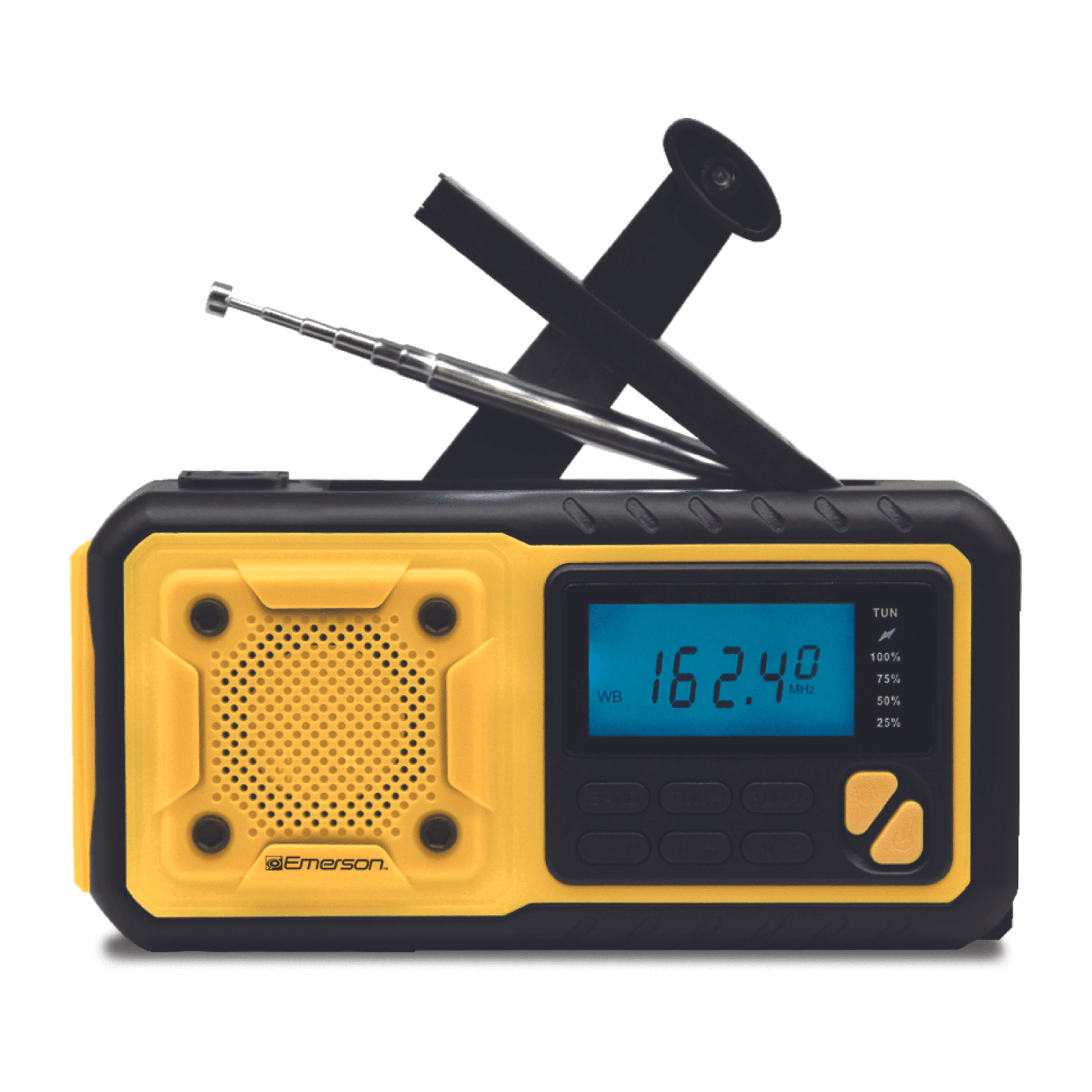 Emerson Emergency AM / FM Radio with Weather Band / Flashlight / Power Bank - Renee Lane Company