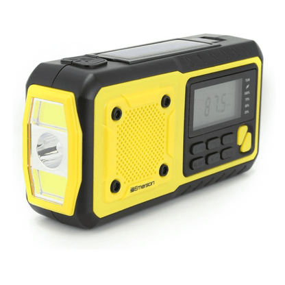 Emerson Emergency AM / FM Radio with Weather Band / Flashlight / Power Bank - Renee Lane Company