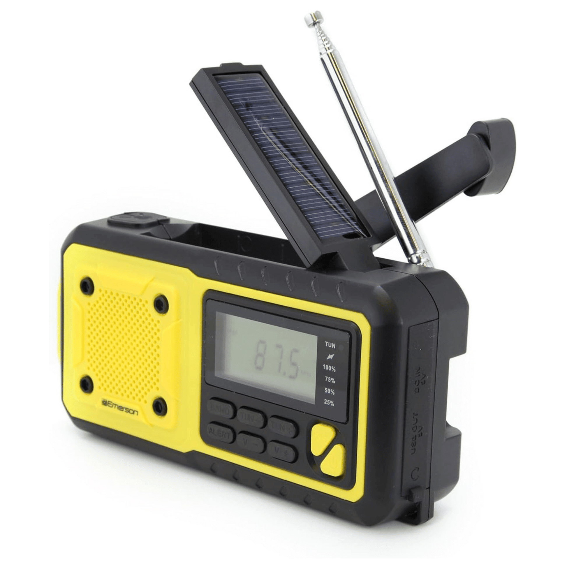 Emerson Emergency AM / FM Radio with Weather Band / Flashlight / Power Bank - Renee Lane Company