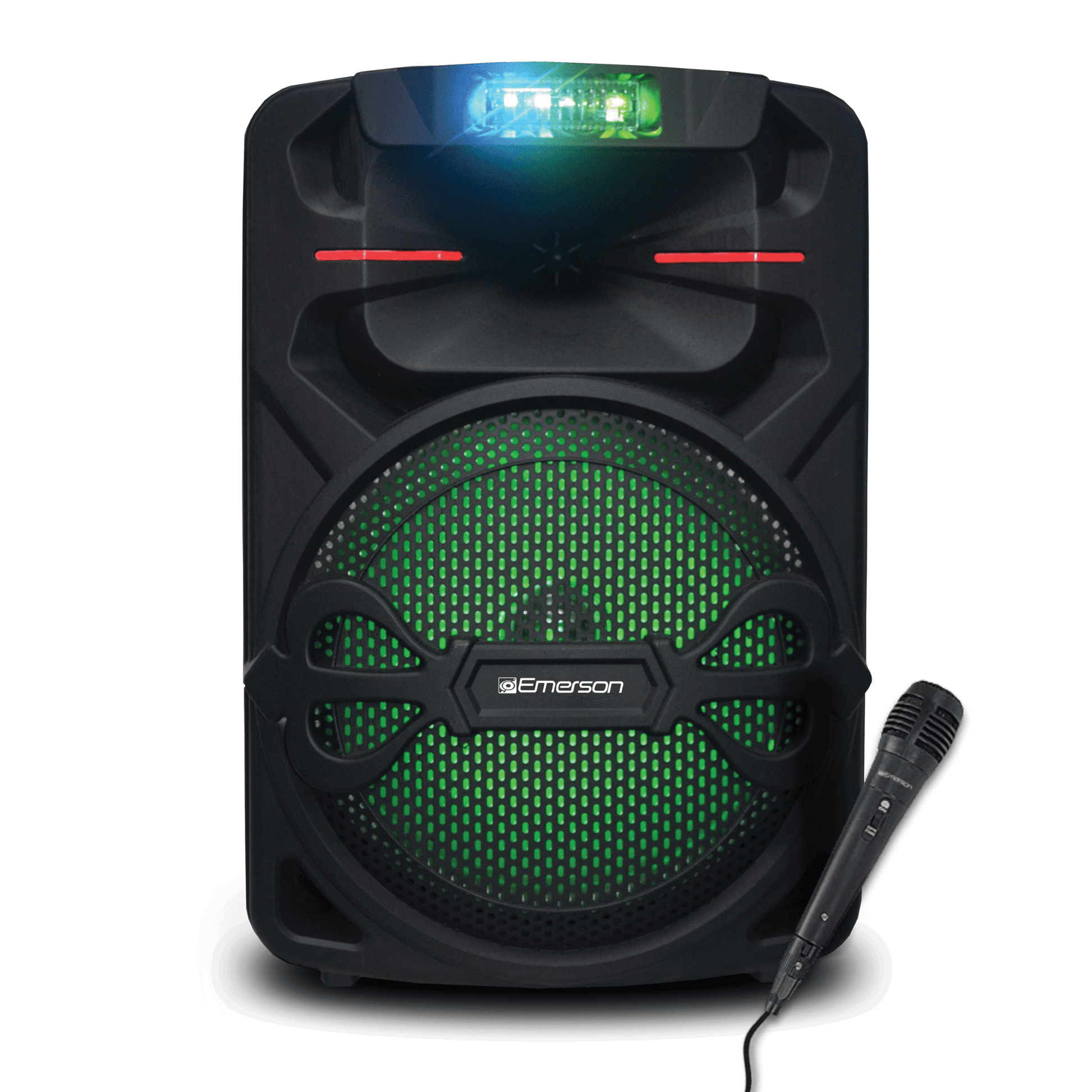 Emerson Portable 12" Bluetooth Party Speaker with Disco Lights - Renee Lane Company