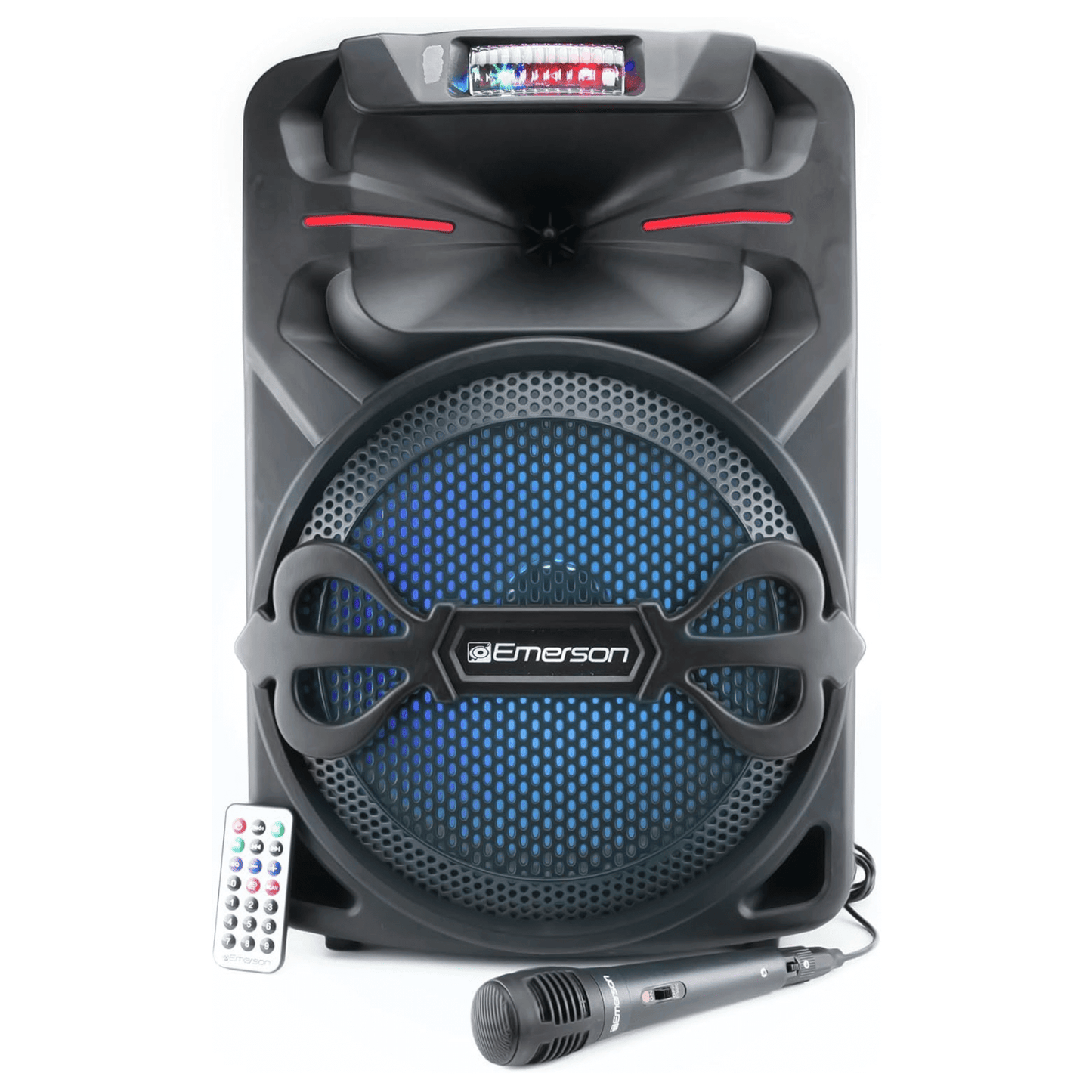 Emerson Portable 12" Bluetooth Party Speaker with Disco Lights - Renee Lane Company