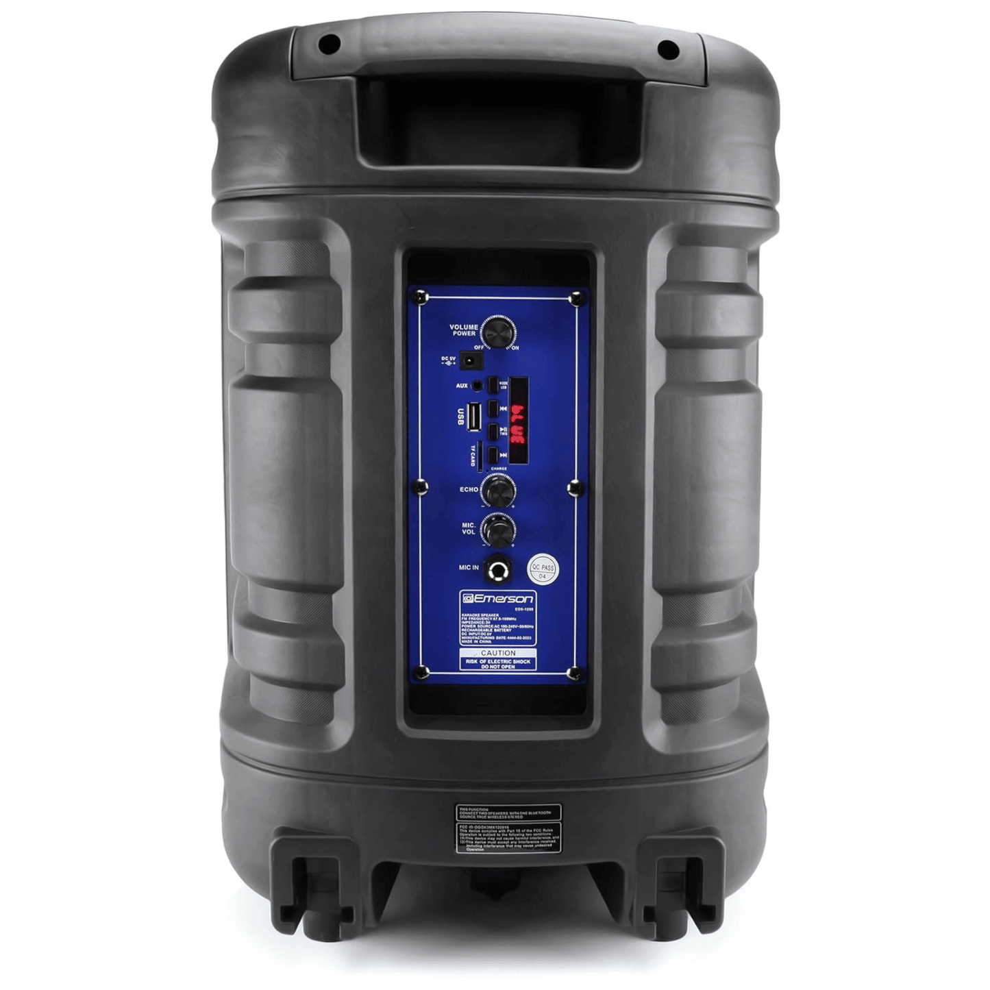Emerson Portable 12" Bluetooth Party Speaker with Disco Lights - Renee Lane Company