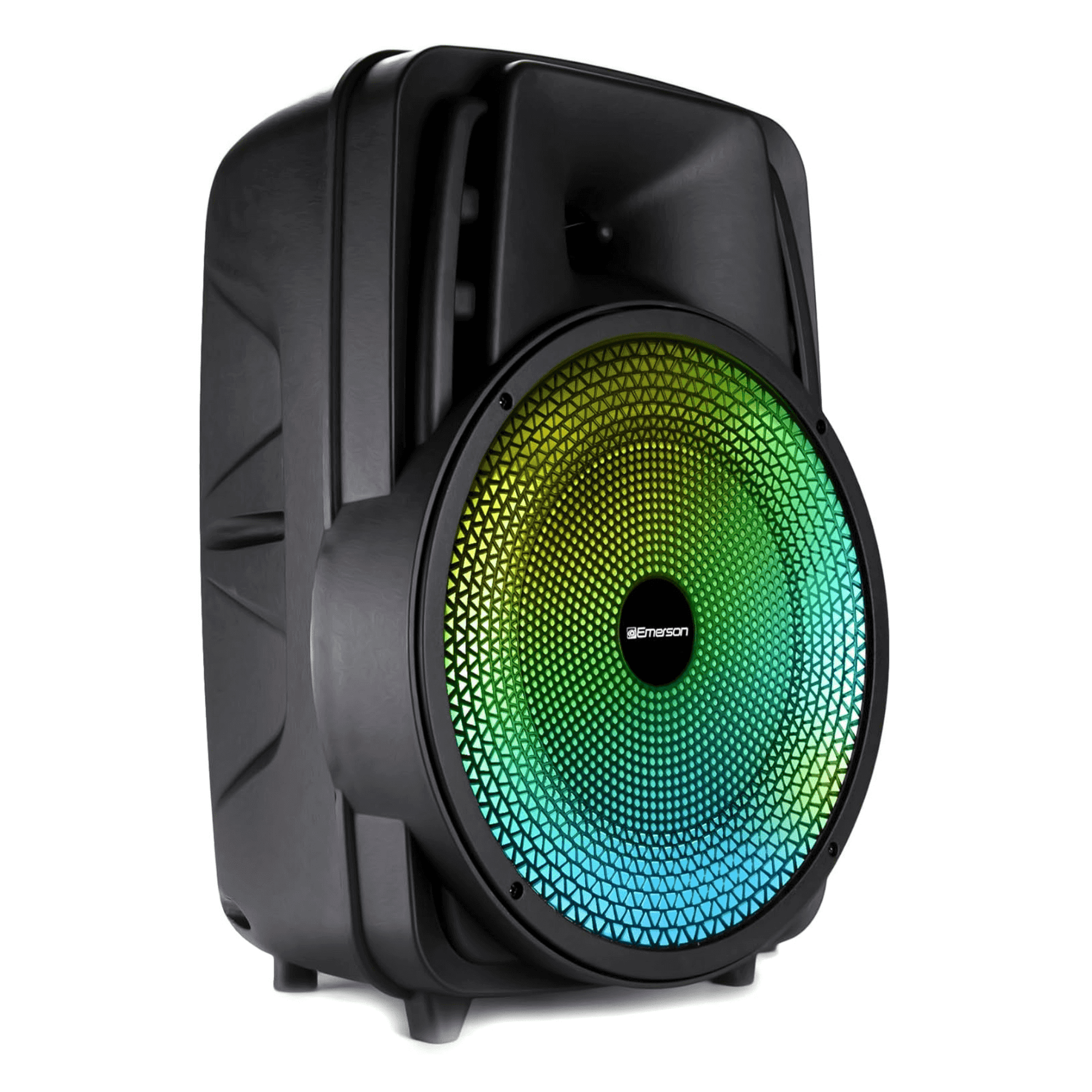 Emerson Portable 8" Bluetooth Party Speaker with Disco Light and Stand - Renee Lane Company