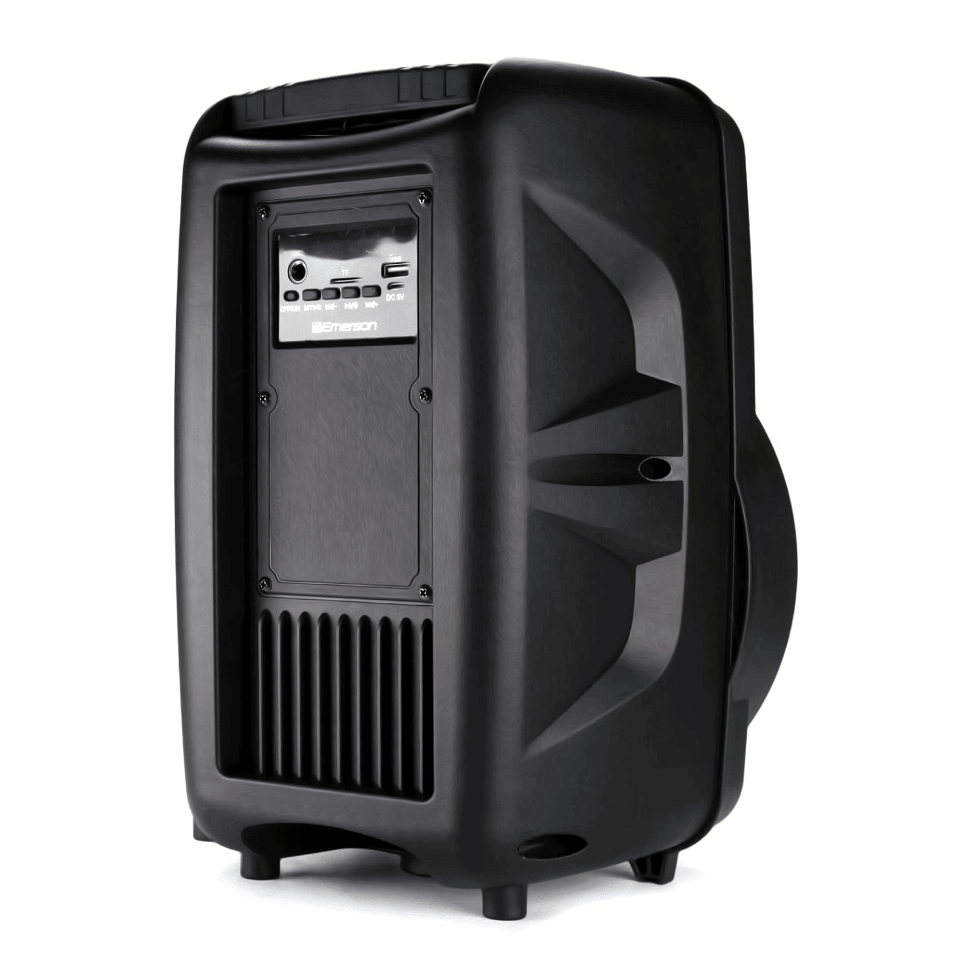 Emerson Portable 8" Bluetooth Party Speaker with Disco Light and Stand - Renee Lane Company