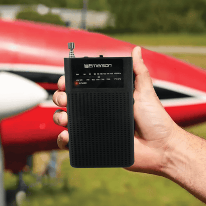 Emerson Portable AMFM Radio with Built-In Speaker - Renee Lane Company