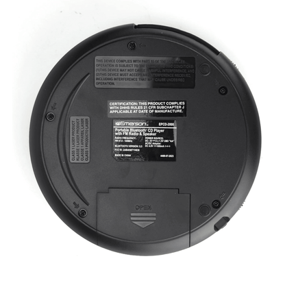 Emerson Portable Bluetooth CD Player with FM Radio and Speaker - Renee Lane Company