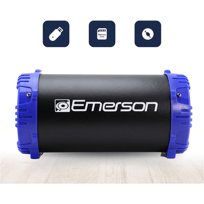 Emerson Portable Bluetooth Speaker with LED Lighting and Carrying Strap - Renee Lane Company