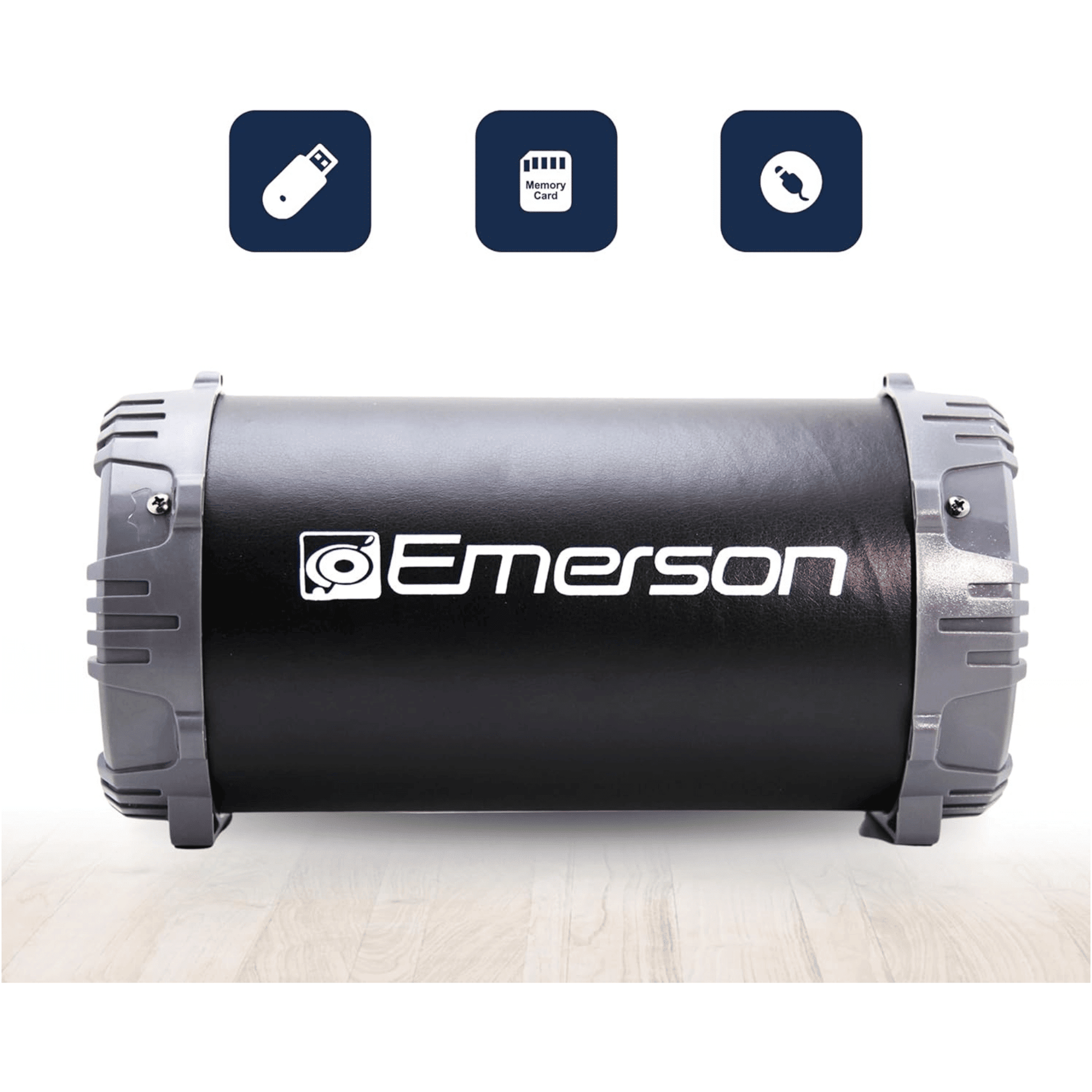 Emerson Portable Bluetooth Speaker with LED Lighting and Carrying Strap - Renee Lane Company