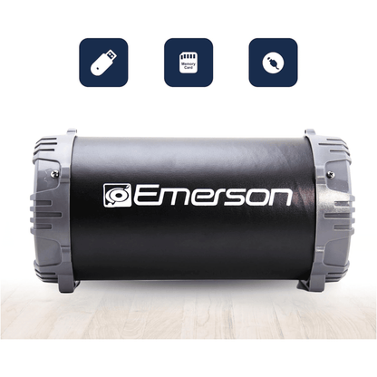 Emerson Portable Bluetooth Speaker with LED Lighting and Carrying Strap - Renee Lane Company