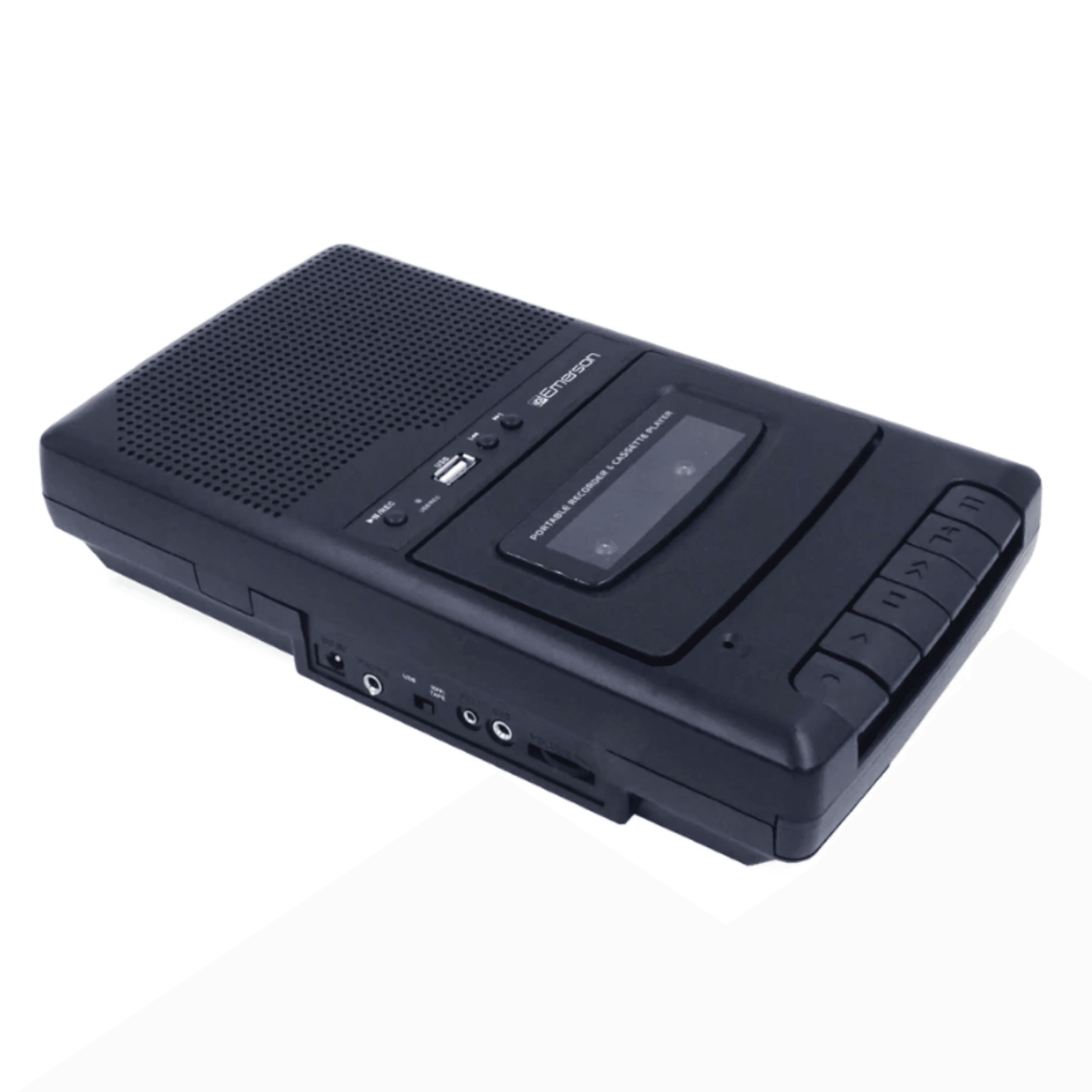 Emerson Portable Cassette Player and Recorder with Digital Conversion - Renee Lane Company