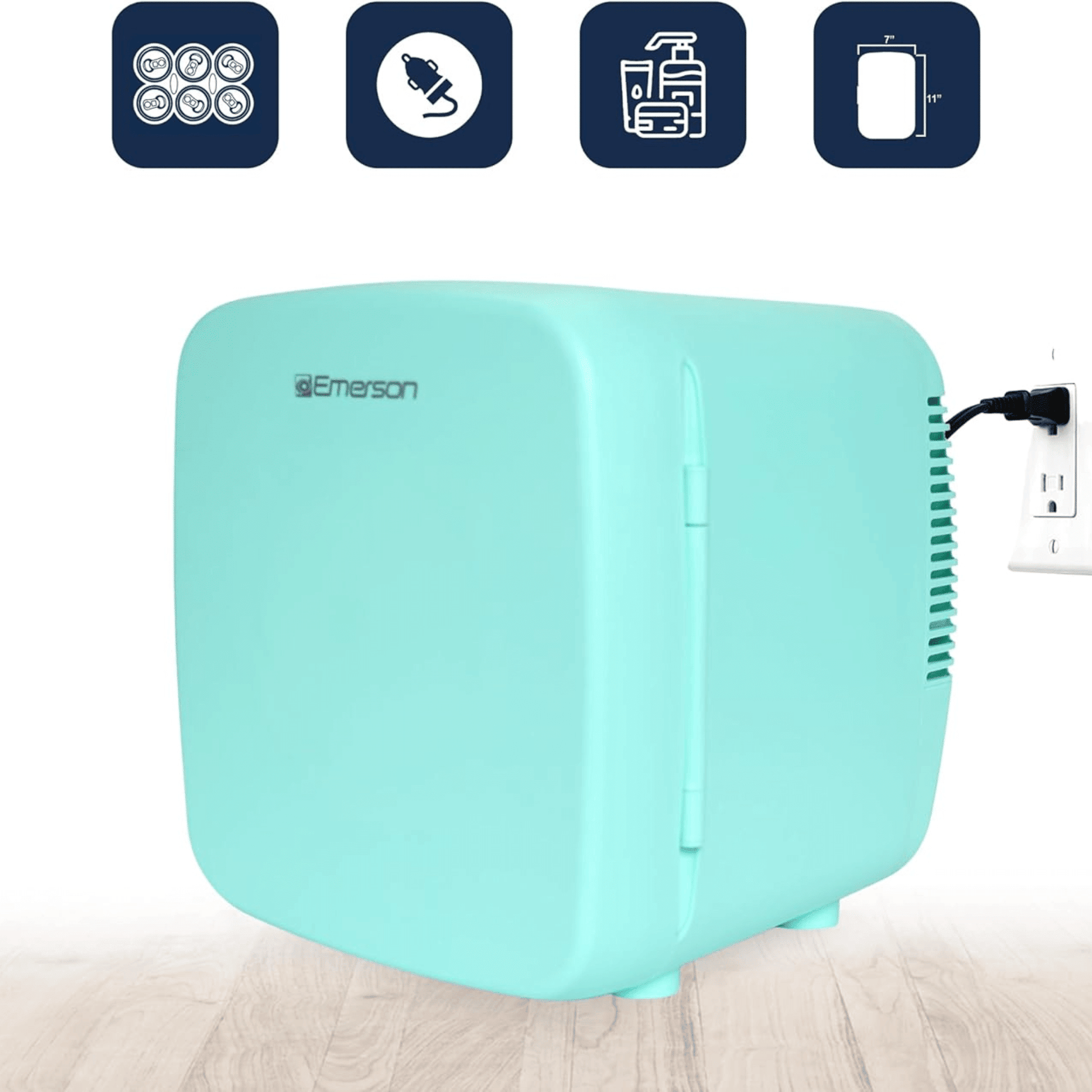 Emerson Portable Mini Fridge Cooler XL - Renee Lane Company