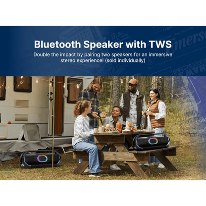 Emerson Triad Grip XL Portable Bluetooth LED Party Speaker - Renee Lane Company