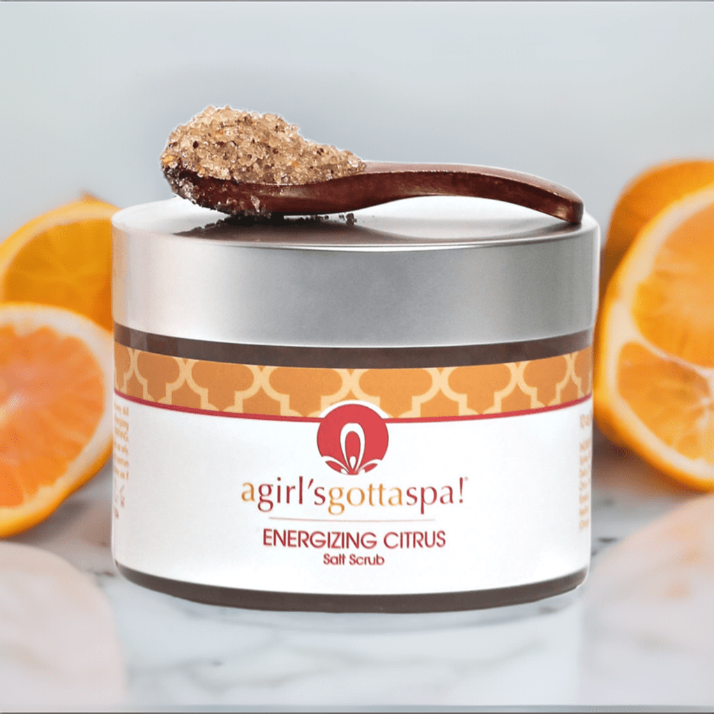 Energizing Citrus Dead Sea Salt Body Scrub - Renee Lane Company