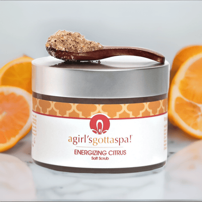 Energizing Citrus Dead Sea Salt Body Scrub - Renee Lane Company
