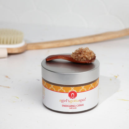Energizing Citrus Dead Sea Salt Body Scrub - Renee Lane Company