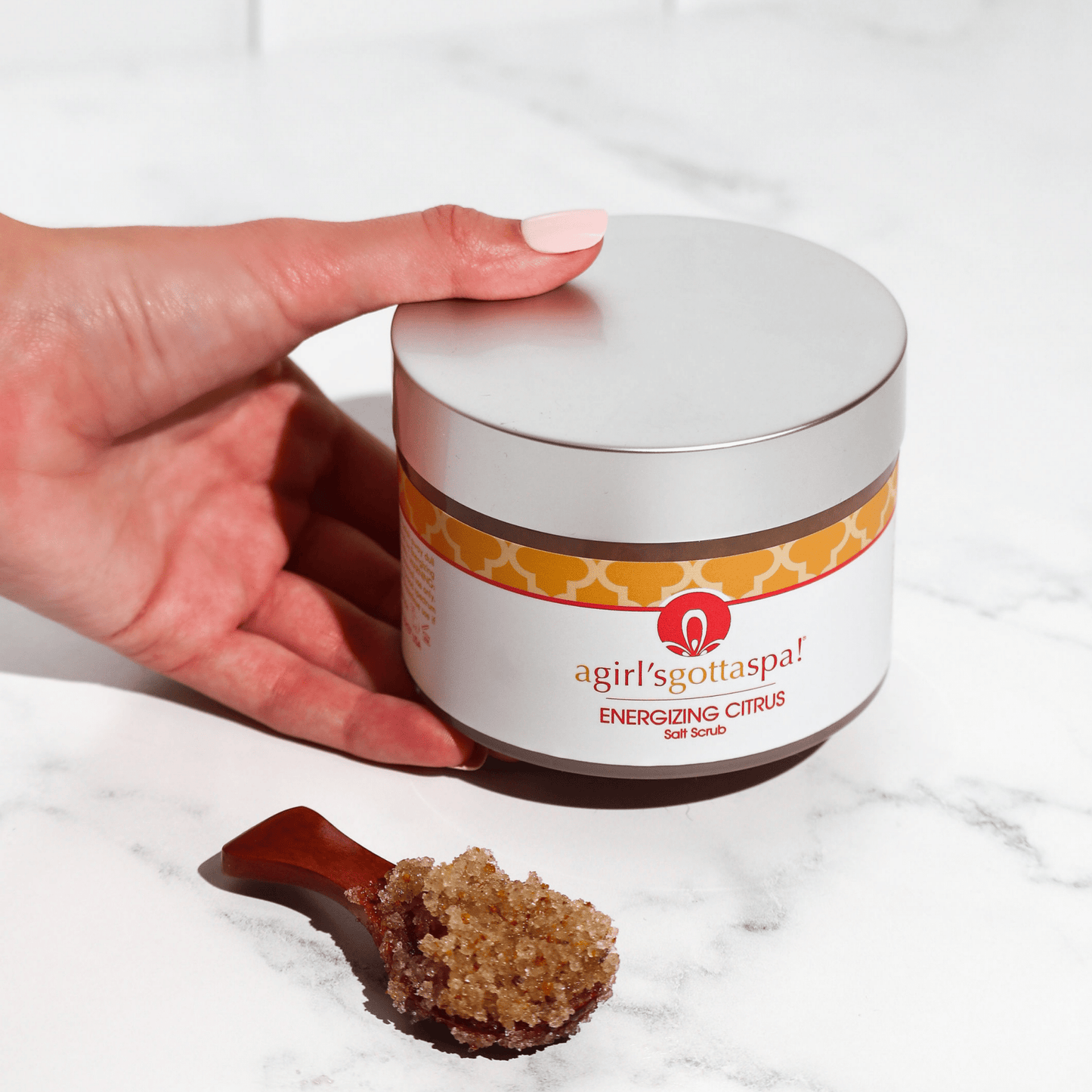 Energizing Citrus Dead Sea Salt Body Scrub - Renee Lane Company