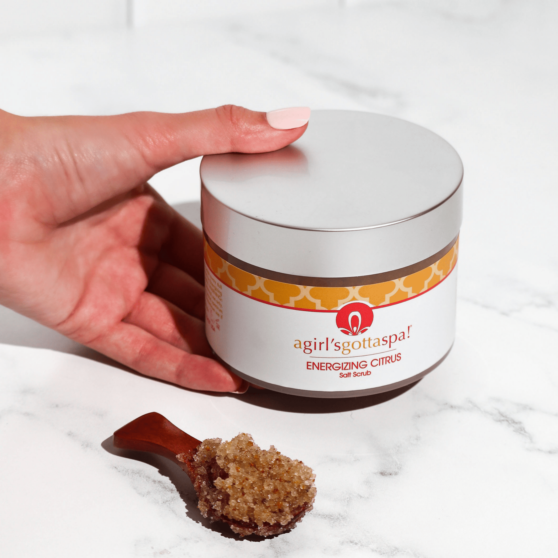 Energizing Citrus Dead Sea Salt Body Scrub - Renee Lane Company