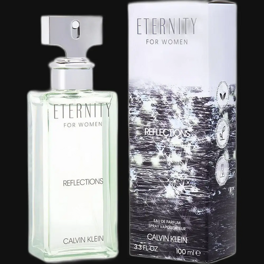 Women's perfume bottle set with white box, Eternity Reflections, 100 ml