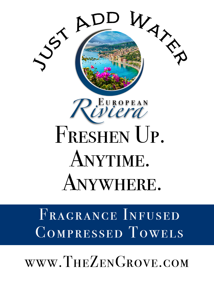 European Riviera Compressed Towels - Renee Lane Company