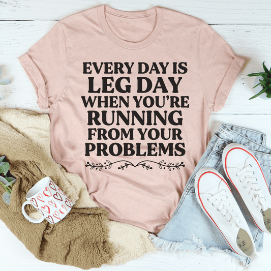 Printed slogan t-shirt, dusty heather rose, crew neck short sleeves