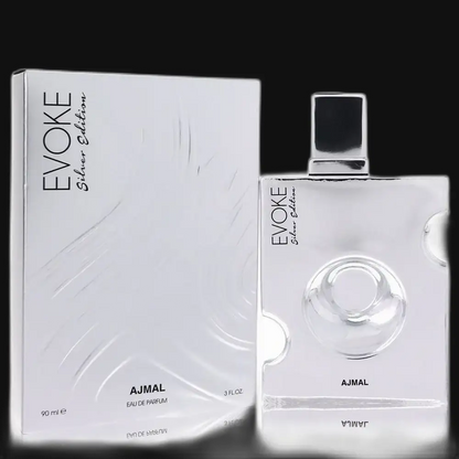 Evoke Silver Edition By Ajmal Cologne for Men - Renee Lane Company