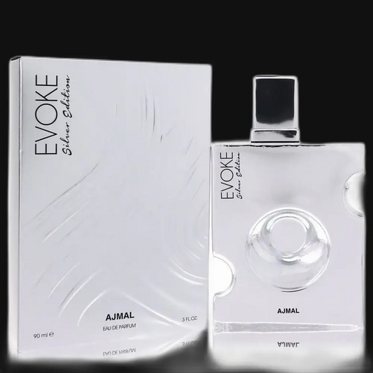 Evoke Silver Edition By Ajmal Cologne for Men - Renee Lane Company