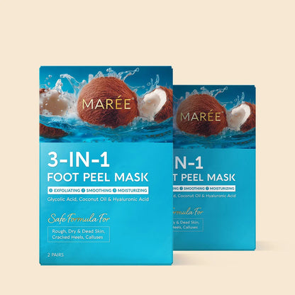 Exfoliating & Hydrating Foot Mask - Renee Lane Company