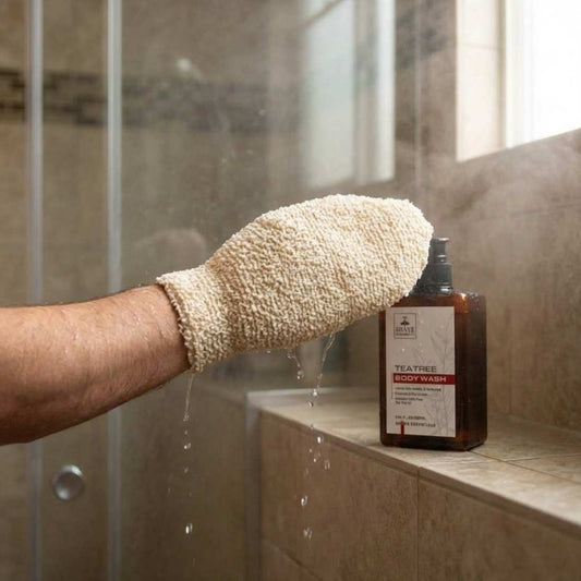 Exfoliating Shower Mitt - Renee Lane Company