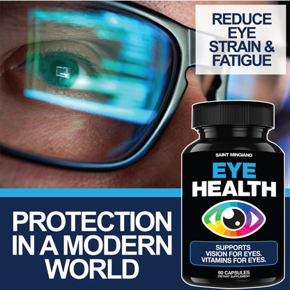 Eye Health & Vision Vitamins Supplement 60 Capsules - Renee Lane Company