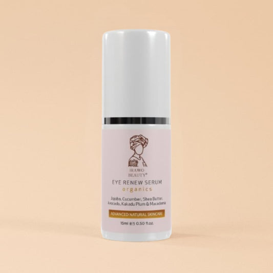 Eye Renew serum bottle, front label