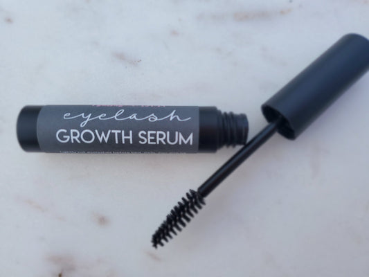 Eyelash Growth Serum | Grow Stronger Longer Thicker Eye Lashes | Eyebrow Hair Growth | With Mascara Spoolie | All Natural Eyelash Lengthen - Renee Lane Company