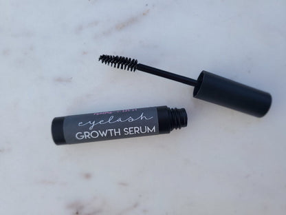 Eyelash Growth Serum | Grow Stronger Longer Thicker Eye Lashes | Eyebrow Hair Growth | With Mascara Spoolie | All Natural Eyelash Lengthen - Renee Lane Company