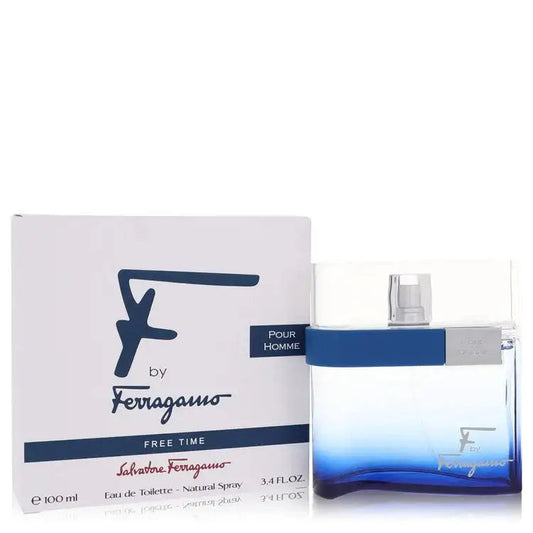 F Free Time By Salvatore Ferragamo Cologne for Men - Renee Lane Company